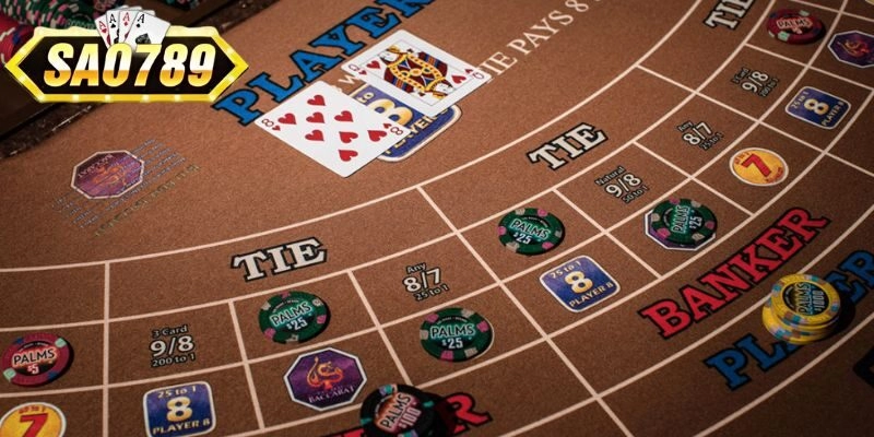 1-3-2-4 là cách chơi bài Baccarat luôn thắng, hiệu quả