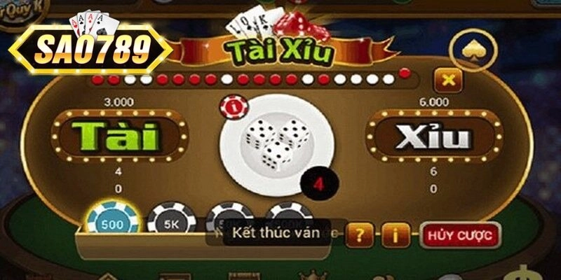 Cách thức hoạt động trong trò chơi Tài Xỉu